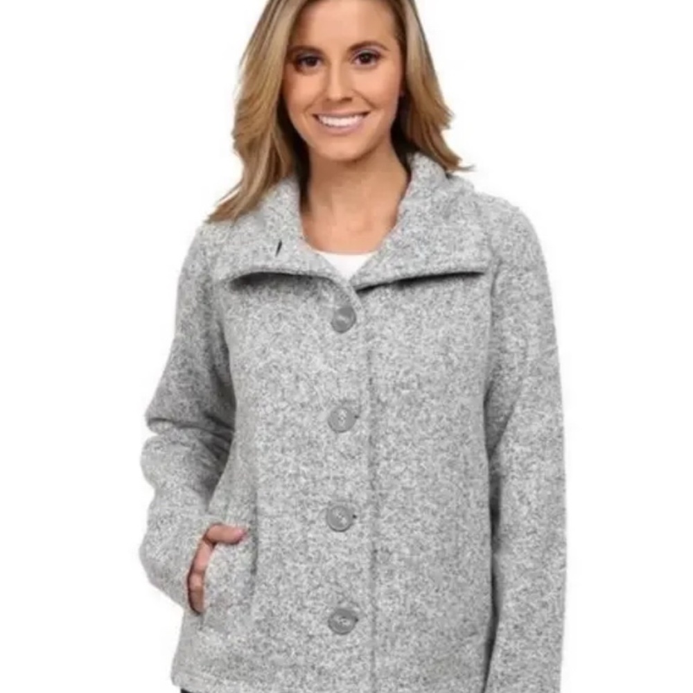 Patagonia Better Sweater Gray Button-Up Jacket XS